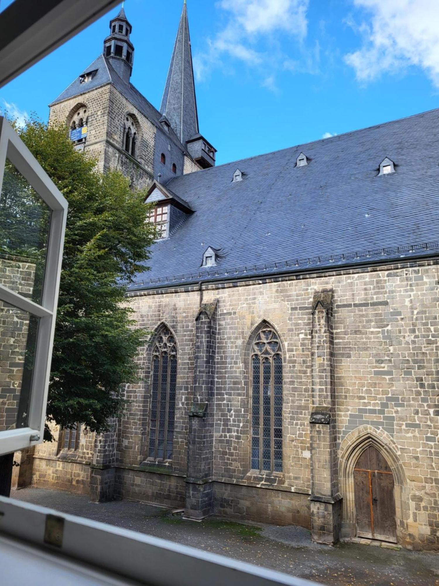 Anno 1577 - Marktkirchhof 6 Quedlinburg Exterior foto