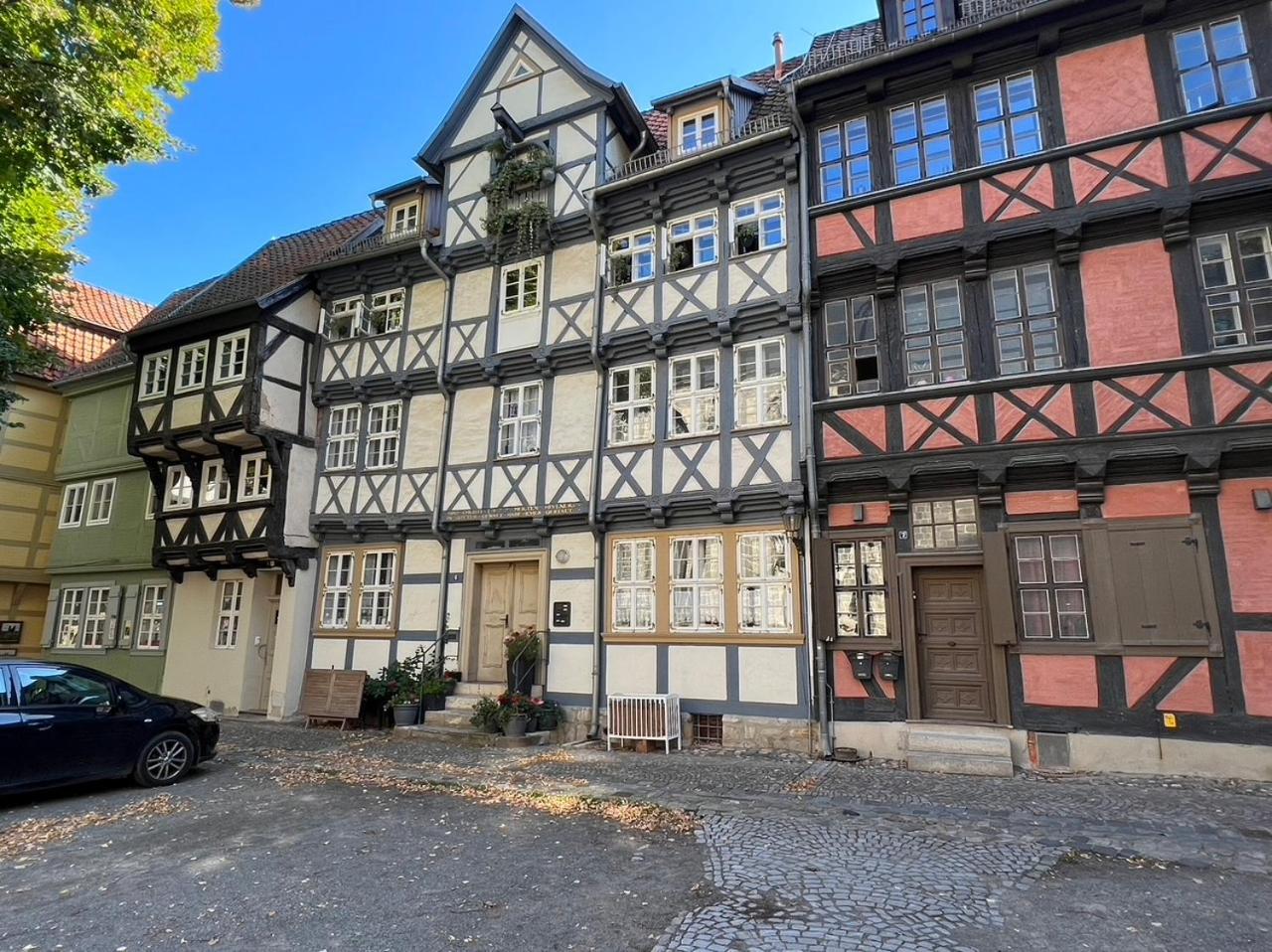 Anno 1577 - Marktkirchhof 6 Quedlinburg Exterior foto